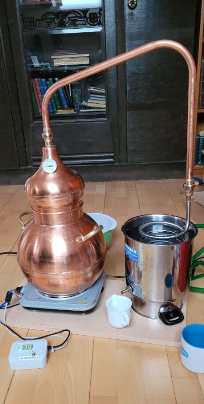 Erfahrung mit Destillen aus Portugal? - Hobbybrennen